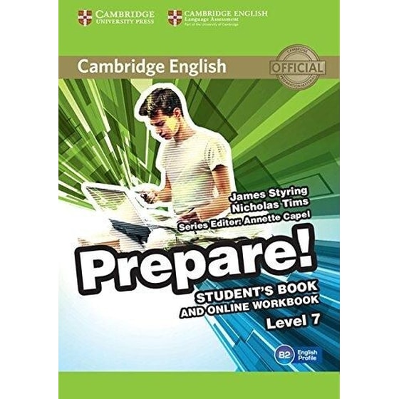 Cambridge English Prepare! Level 7 Student's Book and Online Workbook Level 7 image 0