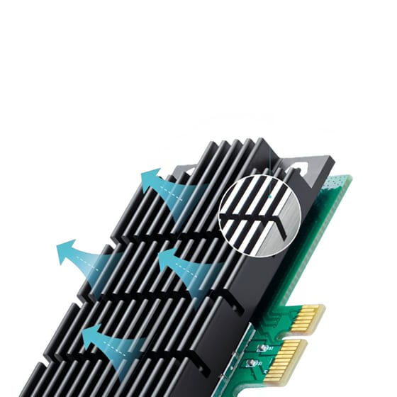TP-LINK Archer Ασύρματη Κάρτα Δικτύου PCIe Ασύρματη Σύνδεση Wi-Fi 5 1200Mbps image 2