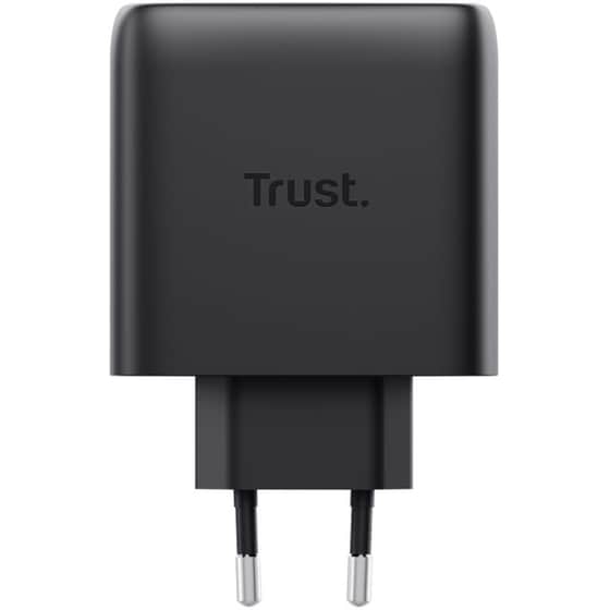 Φορτιστής Πρίζας Trust Maxo GaN Charger 2x USB-C 65W - Black image 4