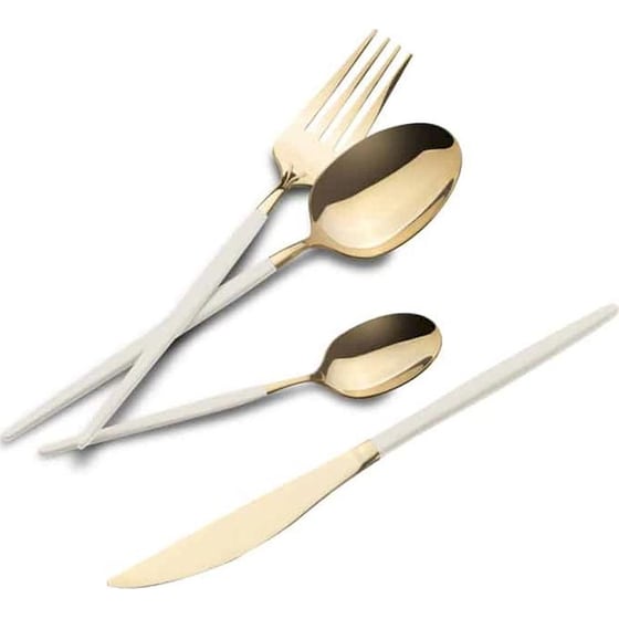 Σετ Μαχαιροπίρουνα Berlinger Haus Sahara Collection Ανοξείδωτα Χρυσά 24 Τμχ image 1