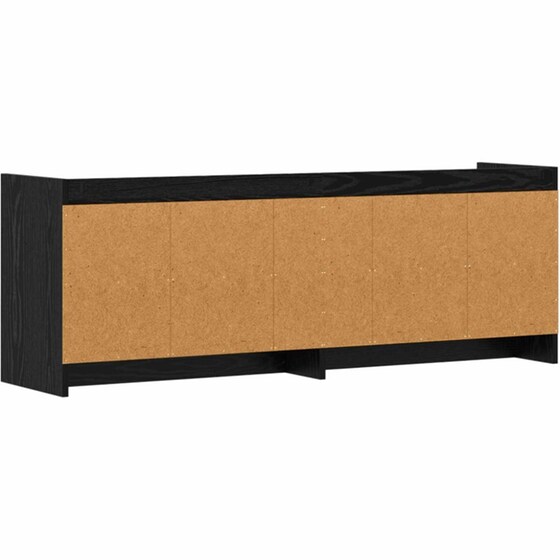 Έπιπλο Τηλεόρασης VidaXL 135 x 33 x 47 cm - Μαύρη Δρυς image 5
