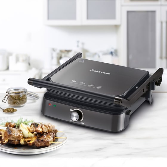 ROHNSON R-2316BR 2000W Μαύρο Τοστιέρα - Γκριλιέρα image 6