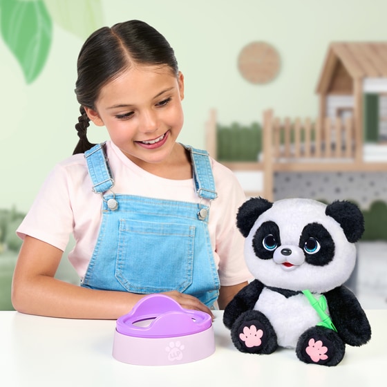 Λούτρινο Διαδραστικό Κατοικίδιο Little Live Pets My Baby Panda (20cm) image 10
