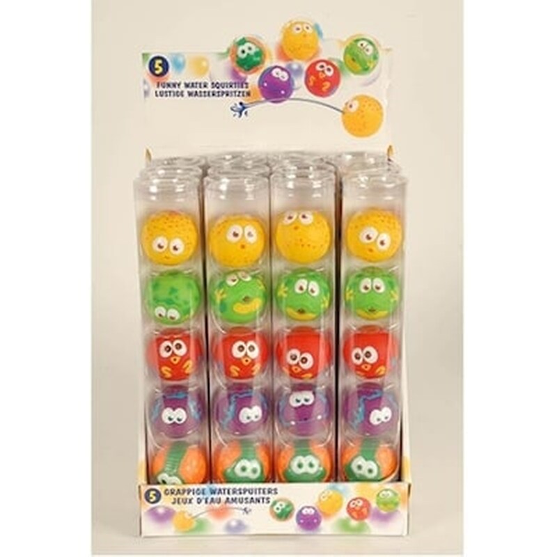 Νεροφατσες Σετ5 5cm σε Διαφανο Κουτι Eddy Toys