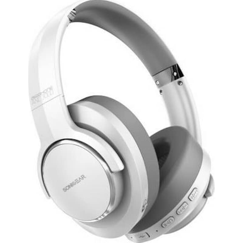 SONIC GEAR Sonic Gear Bluetooth Headphones Airphone Anc 3000 W.light Grey