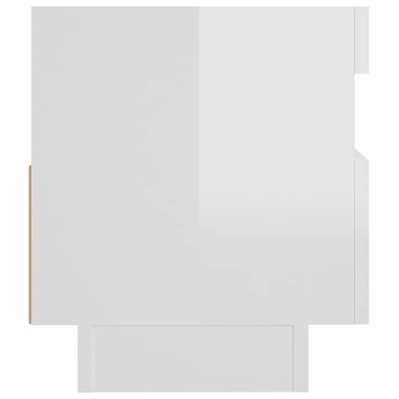 Έπιπλο Τηλεόρασης  VidaXLαπό Μοριοσανίδα  80x35x40 cm  - Λευκό image 10