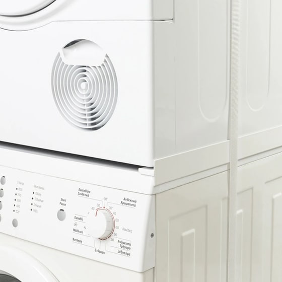 ROLLER 00689 Λευκό Βάση Σύνδεσης Πλυντηρίου – Στεγνωτηρίου image 4