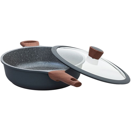 Ημίχυτρα ESTIA Stone 01-2404 28 cm 4.2 L Μαύρο image 2