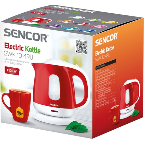 Βραστήρας SENCOR SWK1014RD 1100 W 1 L Κόκκινο image 4
