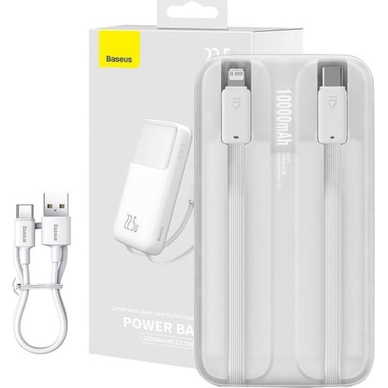 Powerbank Baseus Comet 10000mAh - Λευκό image 0