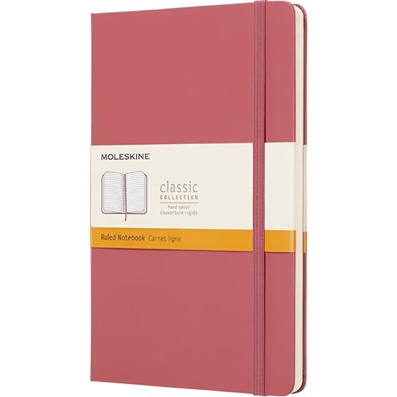 Σημειωματάριο Moleskine  Ριγέ Ροζ Pocket (1 Τεμάχιο) image 0