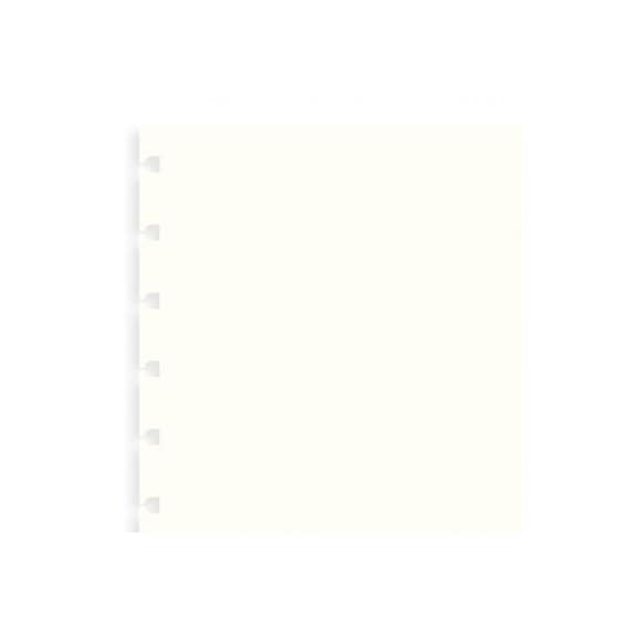 Ανταλλακτικό Χαρτί Filofax Α5 Notes White Plain image 0
