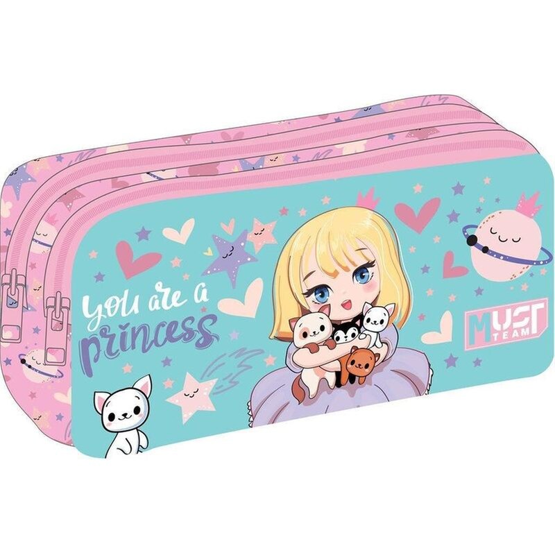 Κασετίνα Βαρελάκι Must Team You Are a Princess