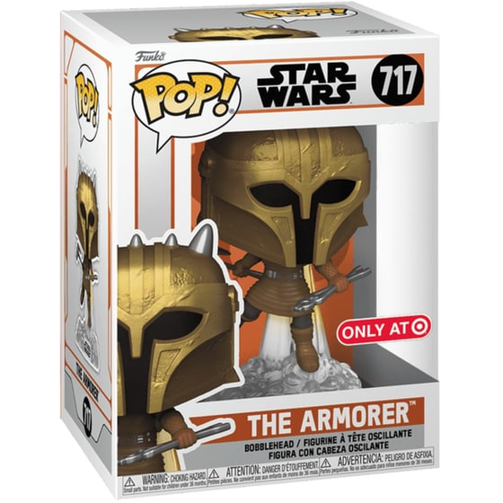 Funko Pop! Star Wars - The Mandalorian - The Armorer with Jetpack #717 image 1