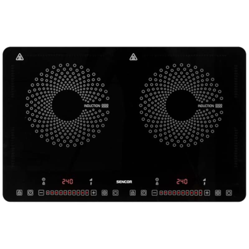 Επιτραπέζια Εστία Κεραμική SENCOR SCP 4501BK 3400 W Διπλή Μαύρη SENCOR