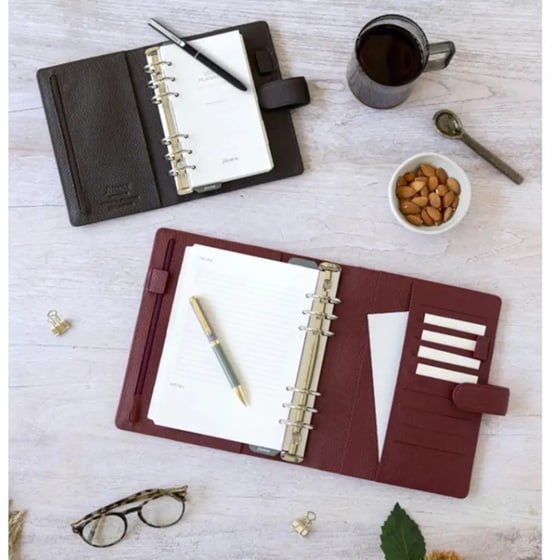 Σημειωματάριο Filofax A5 Norfolk Espresso image 5