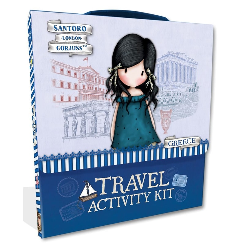 Travel Activity Kit-Santoros Gorjuss