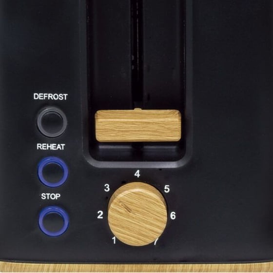 JOCCA J-2185N 700W Μαύρο/Καφέ Φρυγανιέρα image 3