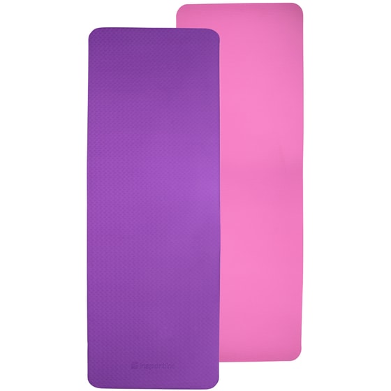 Στρώμα Γυμναστικής InSportline Doble TPE 173x61x0,6cm - Μοβ/Ροζ image 1