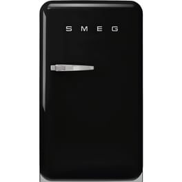 SMEG FAB10RBL5 122 Lt Μαύρο Μονόπορτο Ψυγείο