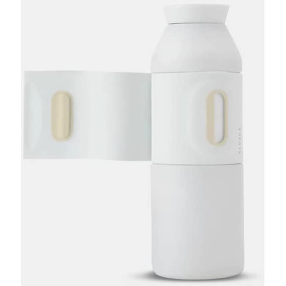 CLOSCA Μπουκάλι Θερμός Wave Soft Touch Λευκό - 450 ml image 1