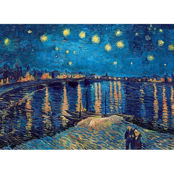 Παζλ Eurographics Vincent van Gogh: The Starry Night Over the Rhone (1000 Κομμάτια) image 1