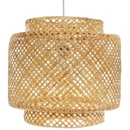 Φωτιστικό Οροφής Μονόφωτο Spitishop A-s Liby Natural 167670 από Bamboo - Φυσικό