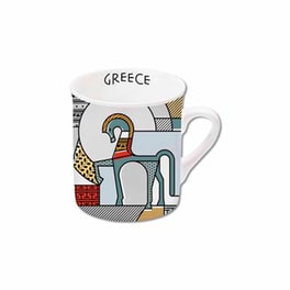 Κούπα Ancient Greece Άλογο Πορσελάνη 140 ml - Πολύχρωμο