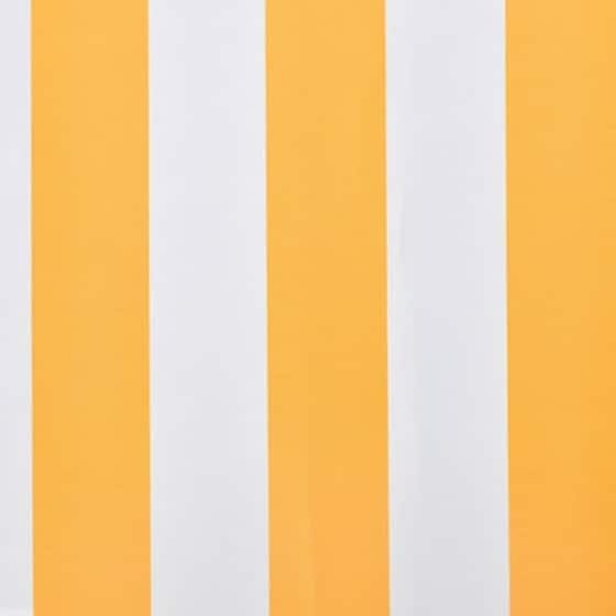 Vidaxl Τεντόπανο Πορτοκαλί / Λευκό 350 X 250 Εκ. Από Καραβόπανο image 2