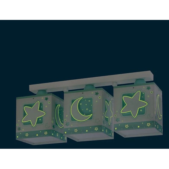 Παιδικό Φωτιστικό Οροφής Ango Moon 63233NH - Πράσινο image 2