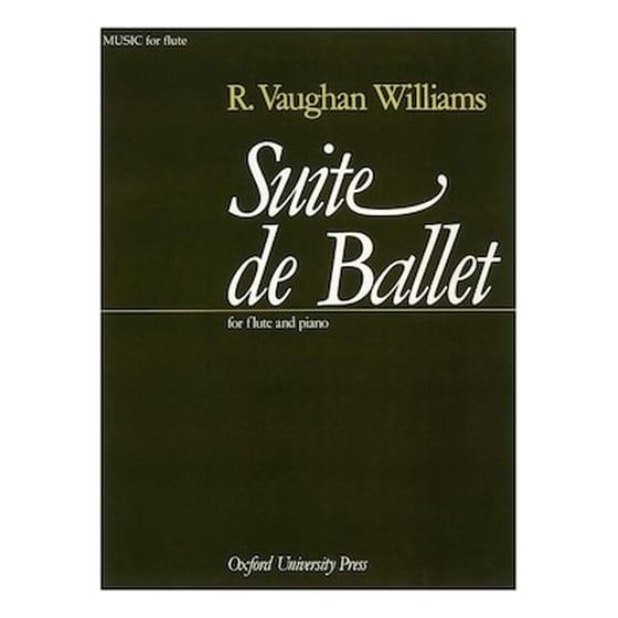 Βιβλίο Για Φλάουτο Και Πιάνο Oxford University Press Williams Ralph Vaughan - Suite De Ballet image 0