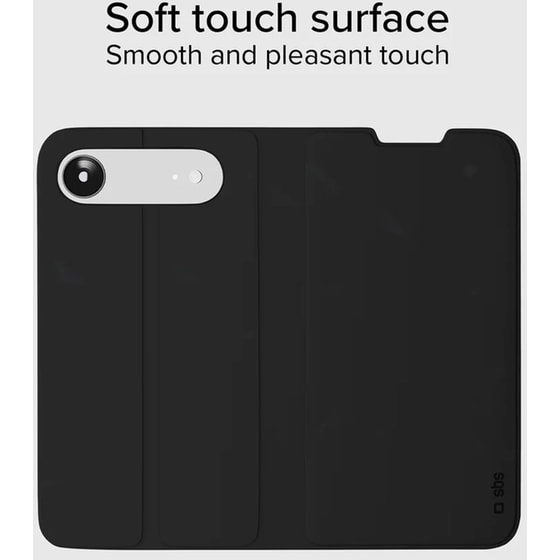 Θήκη Apple iPhone Air - SBS Book-style Case with Stand Support - Black image 2