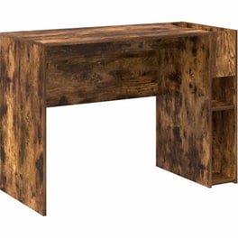 Γραφείο VidaXL από Επεξεργασμένο Ξύλο 109x50x78 cm - Καπνιστή Δρυς