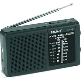 Φορητό Radio Oem K257 862572 - Ασημί
