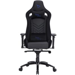 Gaming Καρέκλα Γραφείου SteelPlay SGC02 από Τεχνητό Δέρμα - Μαύρο/Μπλε