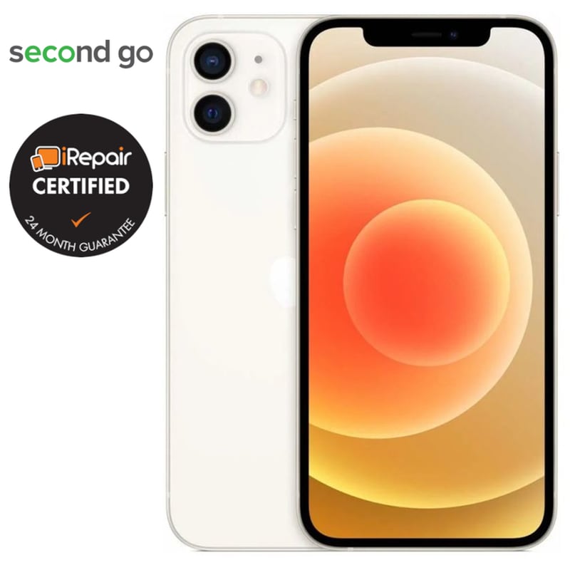 APPLE Second Go Certified μεταχειρισμένο Apple iPhone 12 128GB White