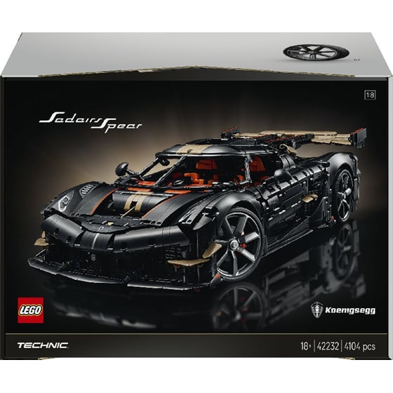 LEGO® Technic™ Koenigsegg Sadair’s Spear Megacar Set (42232) image 8