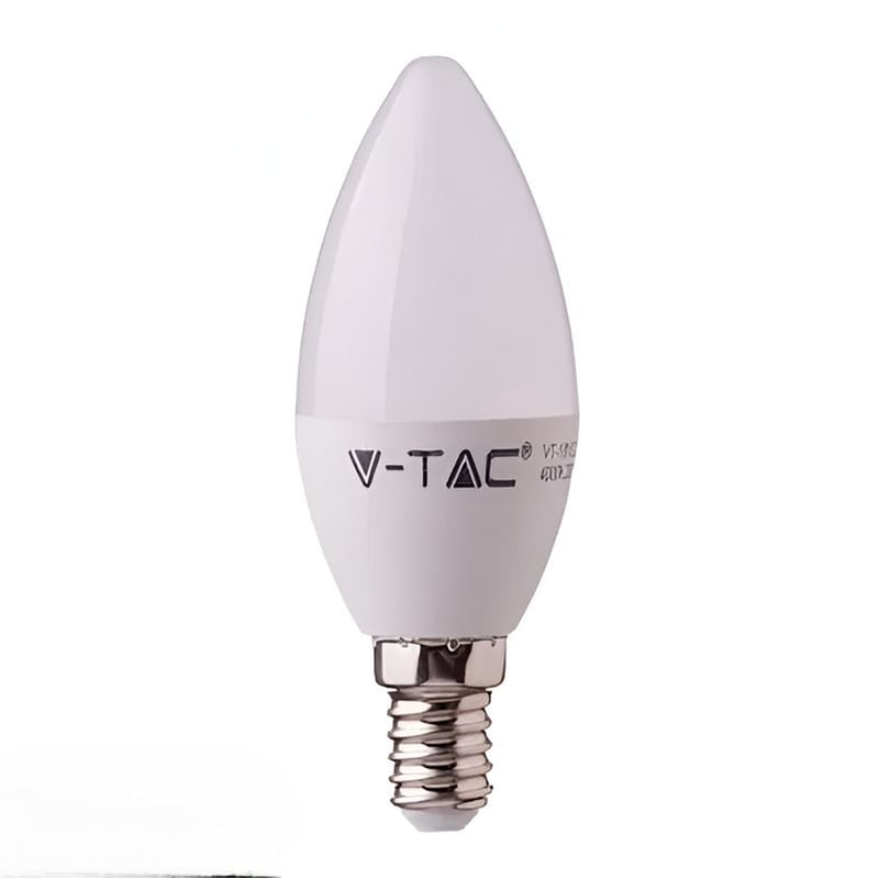 V-TAC Λάμπα LED Samsung Chip Smd V-Tac E14 7w 6400K - Ψυχρό Λευκό