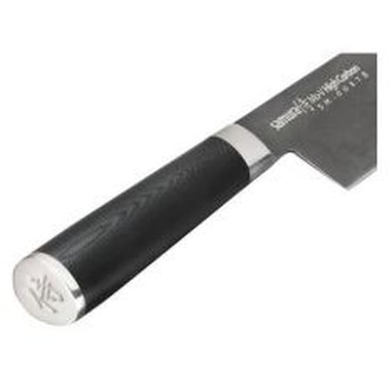 Μαχαίρι Chef Samura Mo-v Stonewash από Ανοξείδωτο Ατσάλι 24 cm - Μαύρο image 2