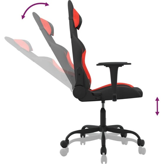 Καρέκλα Gaming VIDAXL 345478 με Ρυθμιζόμενα Μπράτσα image 4
