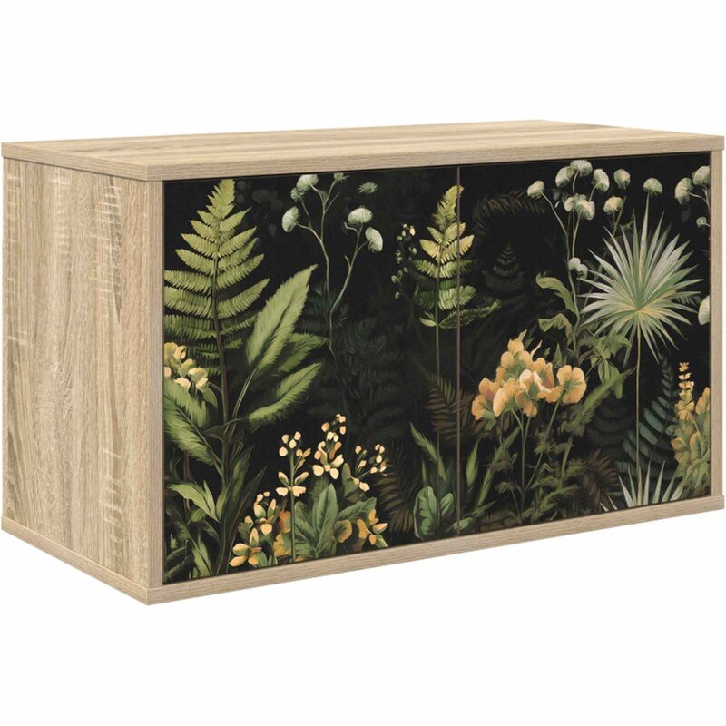 Έπιπλο Τηλεόρασης VidaXL RHENEN Επιτοίχιο 69 x 33 x 40 cm - Sonoma Δρυς