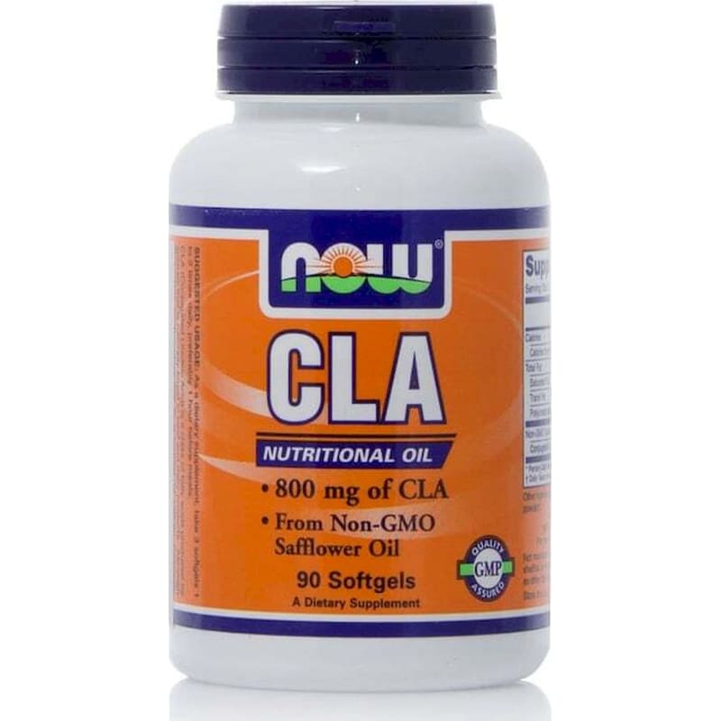 NOW Λιπαρά Οξέα Now CLA 800mg - 90 μαλακές κάψουλες