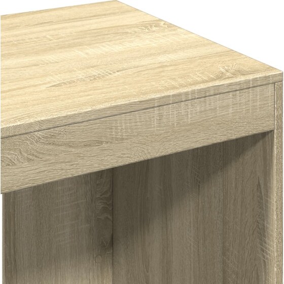 Γραφείο VidaXL από Επεξεργασμένο Ξύλο 103,5x56,5x94 cm - Sonoma Δρυς image 6