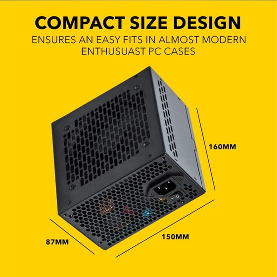 Τροφοδοτικό Υπολογιστή Armaggeddon Voltron VG600 Full Wired 600W 80+ Gold - Μαύρο image 2
