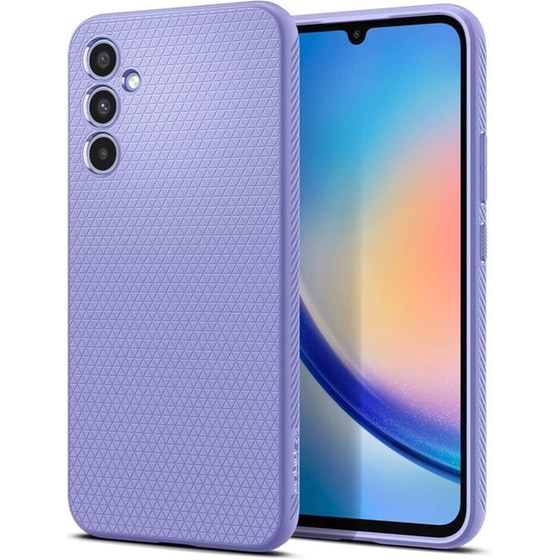 Θήκη Samsung Galaxy A34 - Spigen Liquid Air - Μωβ image 0