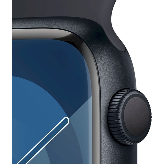 Apple Watch Series 9 Aluminium Midnight GPS 45mm - Midnight Medium/Large image 1
