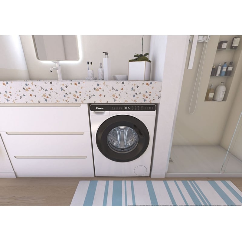 CANDY CW50-BP12307-S 5 kg 1.200 Στροφές Λευκό Πλυντήριο Ρούχων