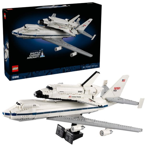 LEGO® Icons Shuttle Carrier Aircraft (10360) image 1
