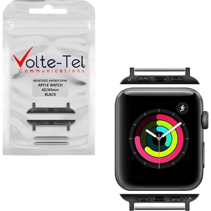 VOLTE-TEL Μεντεσές Volte-Tel για Apple Watch 42mm - Black