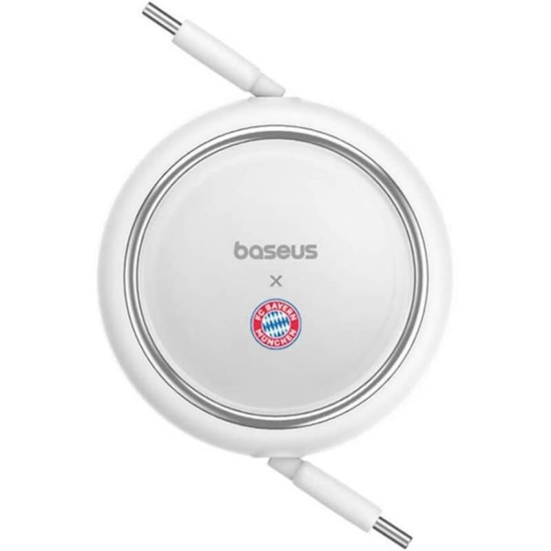 Baseus Καλώδιο P10364500213-Z2 USB-C σε USB-C 1m Λευκό